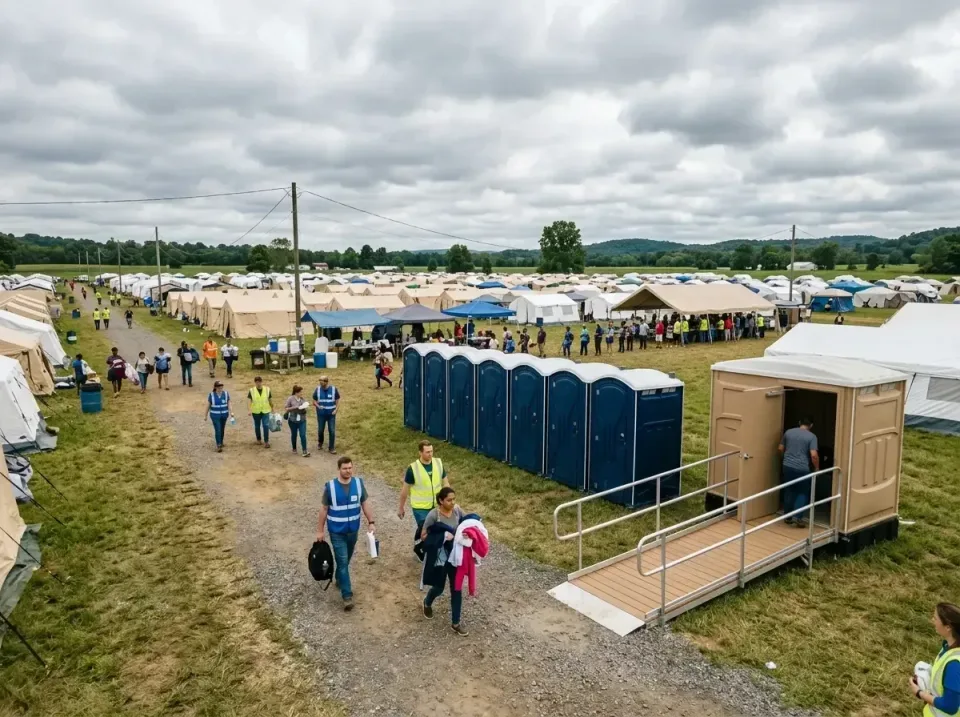 disaster-relief-camp-restrooms-010 — frequently asked questions, Dumpster & Portable Bathrooms Rental in Collierville, CA